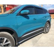 Защита штатного порога труба 60 Xcite X-Cross 7 2024