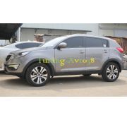 Молдинги на двери ( хром ) нижние Kia Sportage 2010-2014