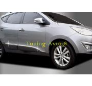 Молдинги на двери ( хром ) нижние Hyundai Tucson 2009-2014