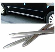 Молдинги на двери ( хром ) универсальные