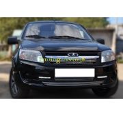 Накладка на решетку радиатора ( трубочки ) d 10 LADA Granta 2012-