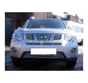Накладка на решетку радиатора ( трубочки ) d 10 Nissan X-Trail T31 2011-2013