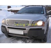 Накладка на решетку радиатора ( трубочки ) d 10 Volvo XC90 2002-2006