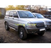 Накладка на решетку радиатора ( трубочки ) d 10 УАЗ Патриот Sport 2010