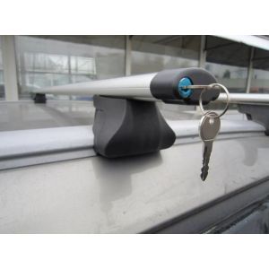 Багажник INTEGRA на интегрированные рейлинги аэродинамические дуги с замком