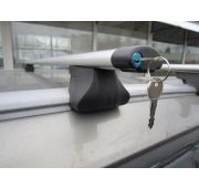 Багажник INTEGRA на интегрированные рейлинги аэродинамические дуги с замком