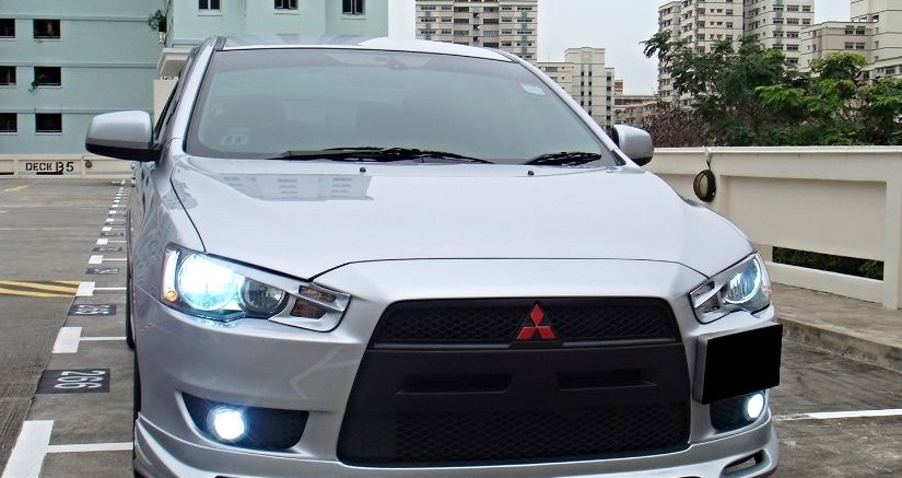 Mitsubishi Lancer X Фары Купить